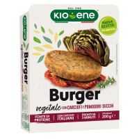 Burger Vegetale con Carciofi e Pomodori Secchi