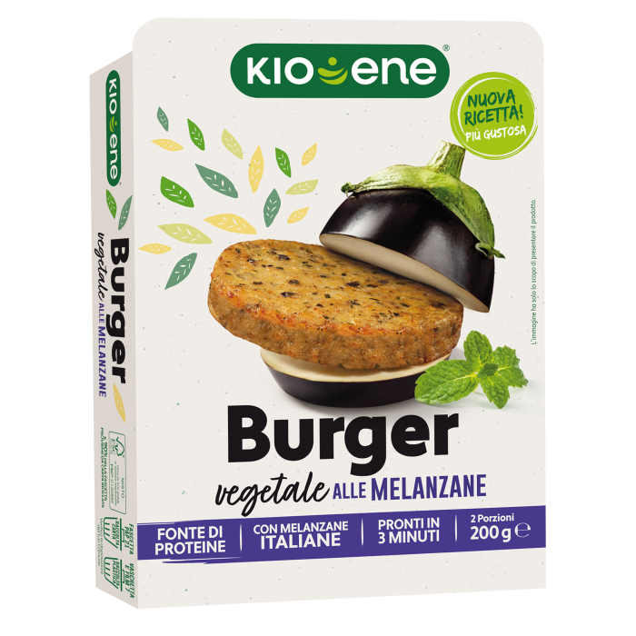 Veggie Burger with Aubergine