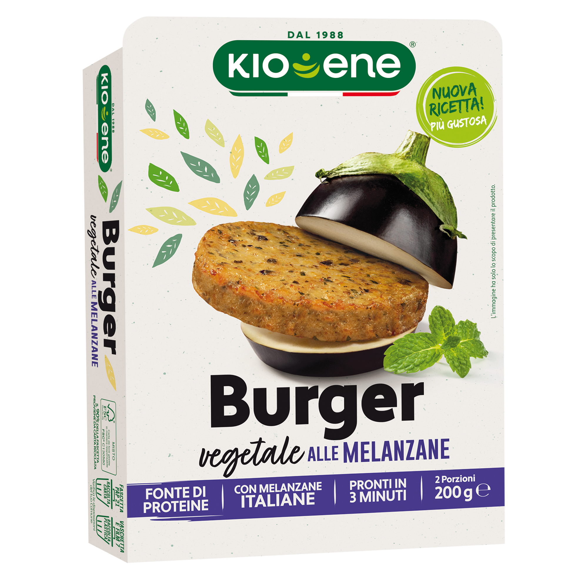 Burger Vegetale alle Melanzane