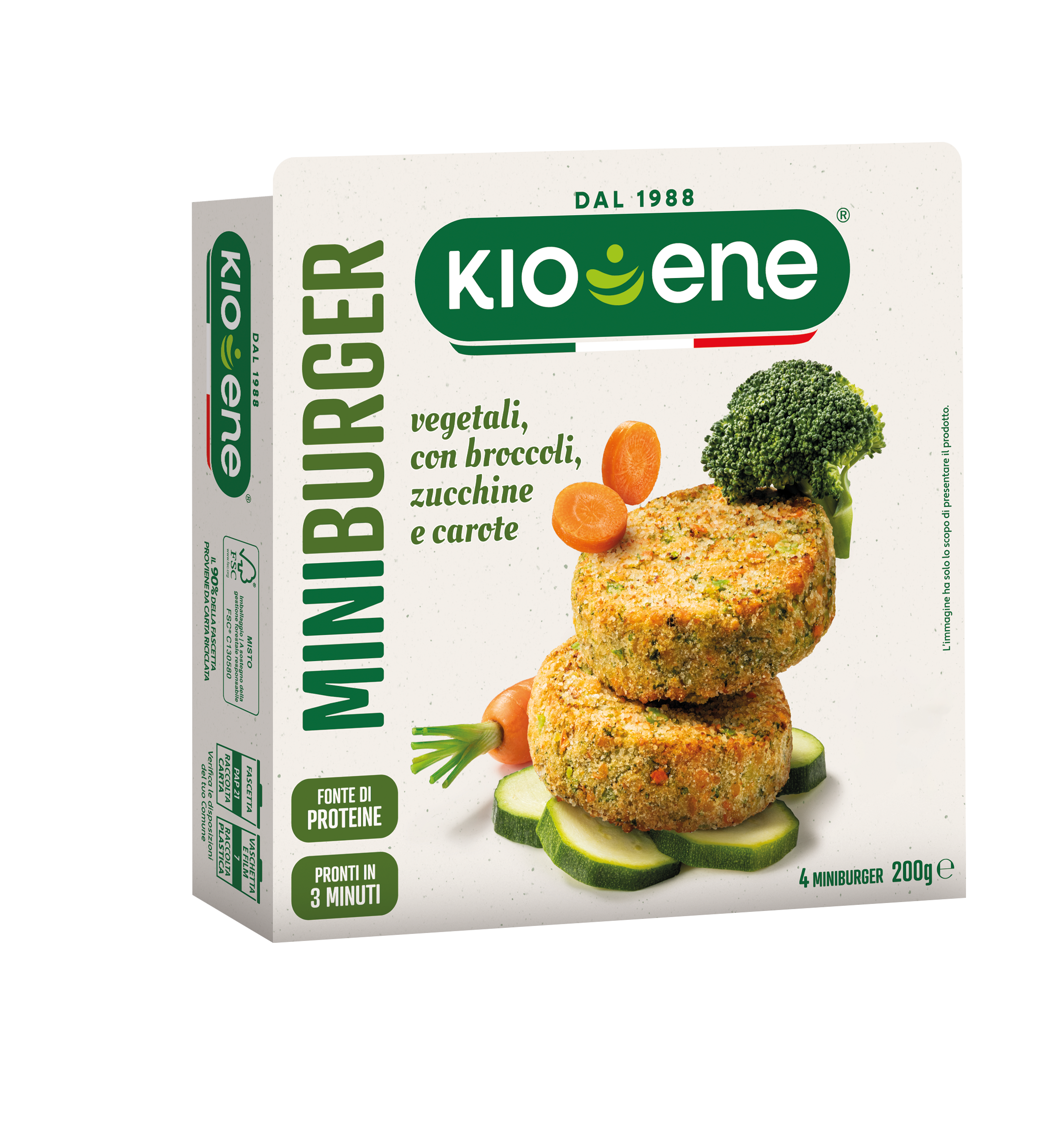 Veggie Mini Burgers with Broccoli, Courgettes and Carrots