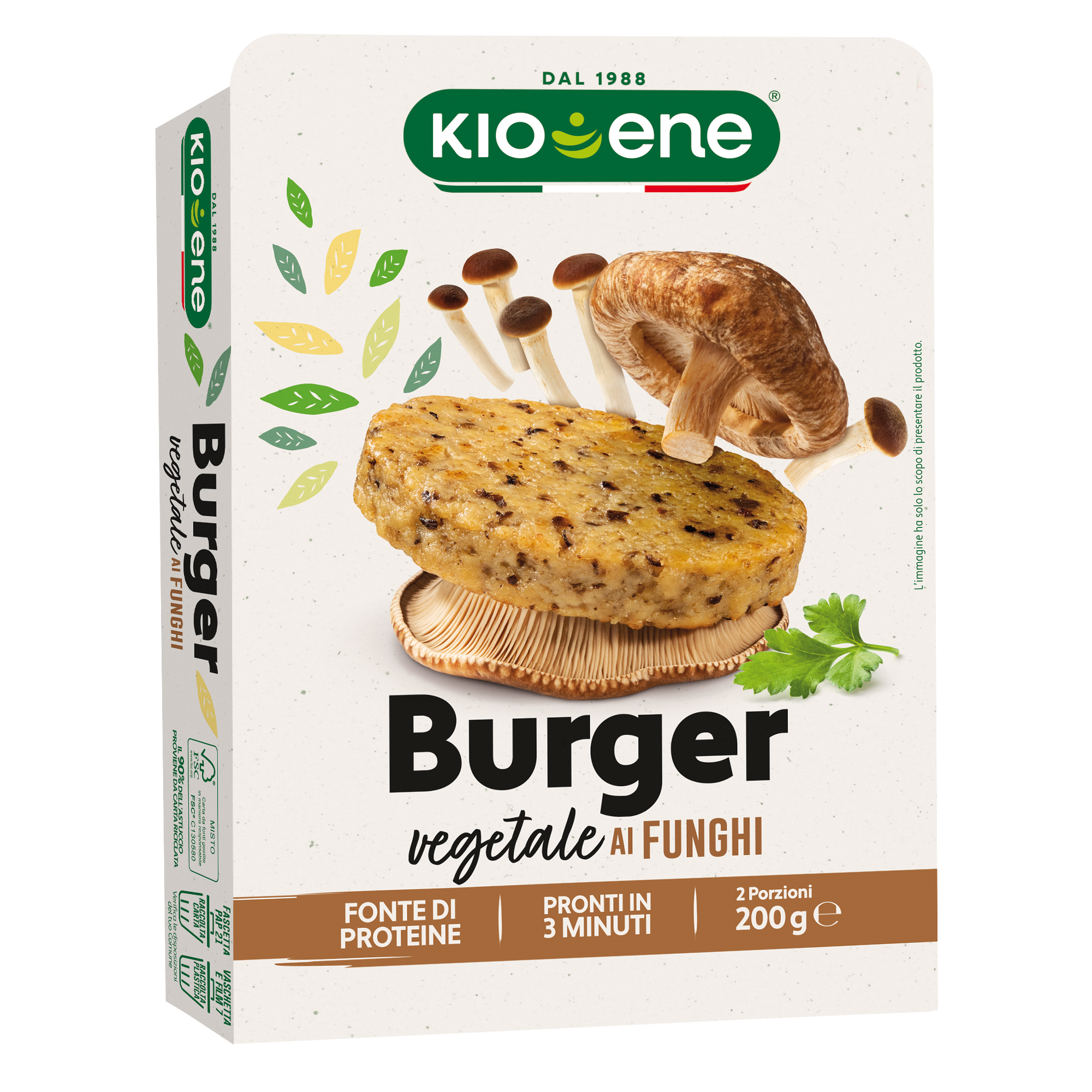 Burger Vegetale ai Funghi